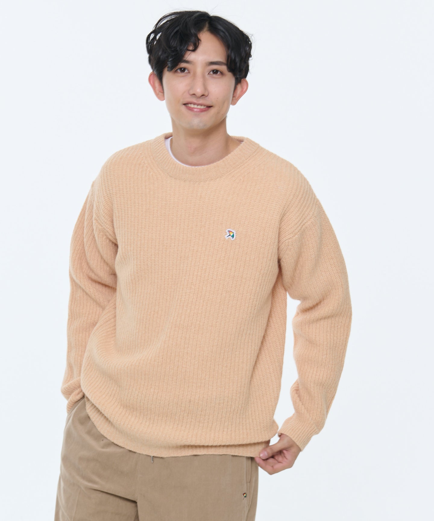 Arnold Palmer シェア 畔編みウールニットセーター